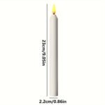 LED taper candles remote by 2AA battery - Image 4