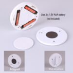 Battery Operated LED Motion Sensor Cabinet Light step light night light stick anywhere - Image 4