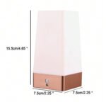 Retro Square LED Night Light Lamp Wireless Motion Sensor by 3AAA battery - Image 3