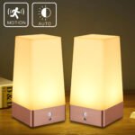 Retro Square LED Night Light Lamp Wireless Motion Sensor by 3AAA battery