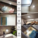 Battery Operated LED Motion Sensor Cabinet Light step light night light stick anywhere - Image 5