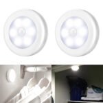 Battery Operated LED Motion Sensor Cabinet Light step light night light stick anywhere - Image 6