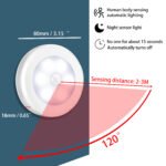 Battery Operated LED Motion Sensor Cabinet Light step light night light stick anywhere - Image 7