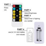 Set 3 LED Moving Flame Pillar candles by 3AAA battery - Image 6
