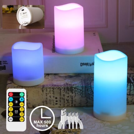 LED CANDLE LIGHT WITH REMOTE